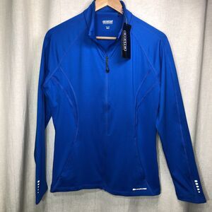 Ogio Endurance Women's Med. Blue Long Sleeve Zip Up Jacket NWT